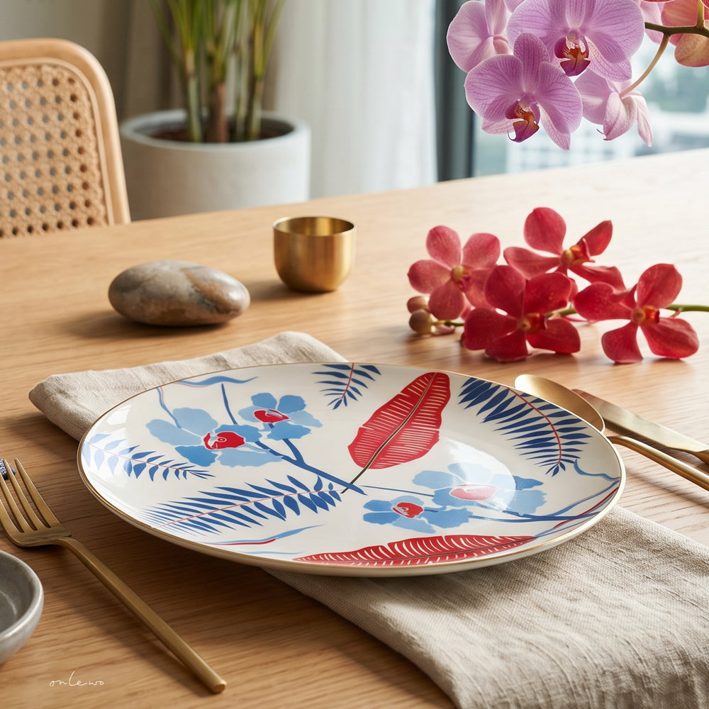 BONE CHINA PLATES