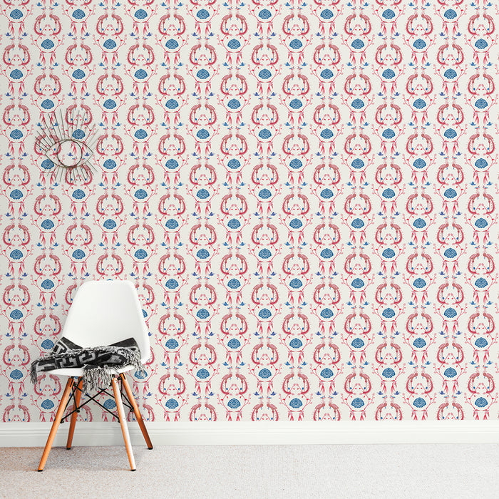 'PERANAKAN GARDEN' Wallpaper