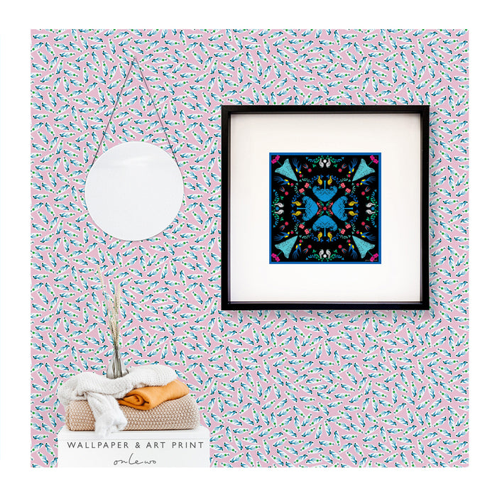 'BOTANIC GARDEN' Framed Print (with gift box)
