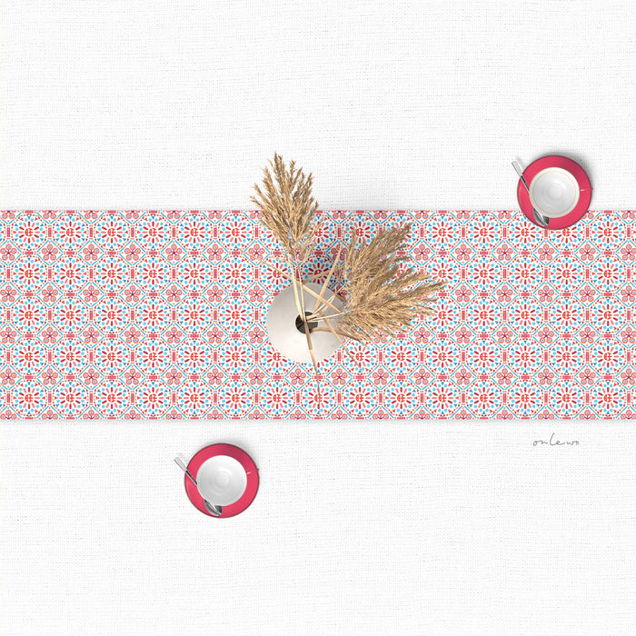 '旺 WANG - PROSPERITY KUEH TILE’ Table Runner