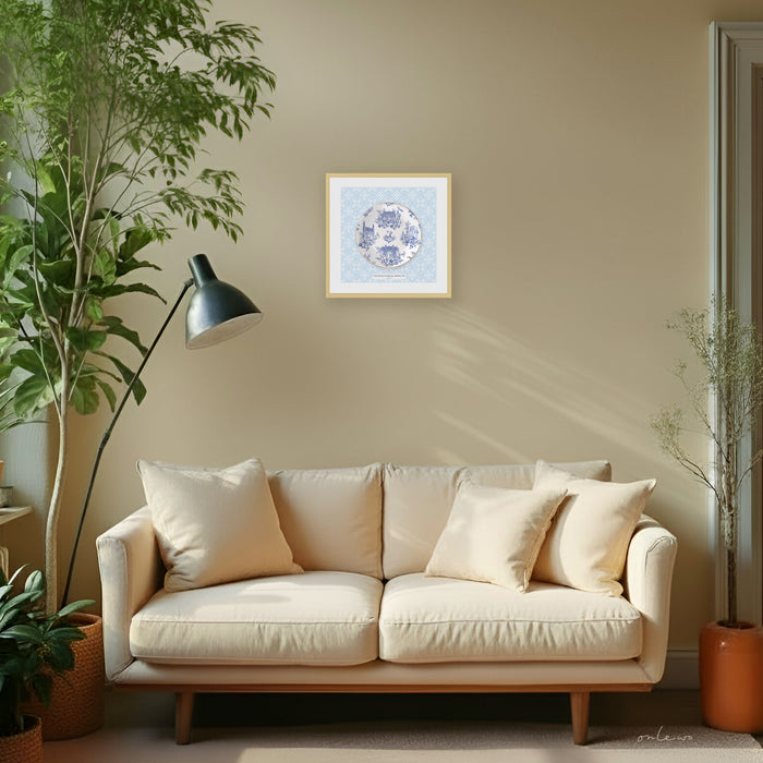 ‘OUR SINGAPORE DREAM’ Framed Plate (with gift box)
