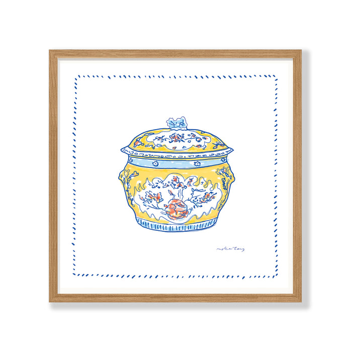 ‘KAMCHENG’ Framed Print (with gift box)