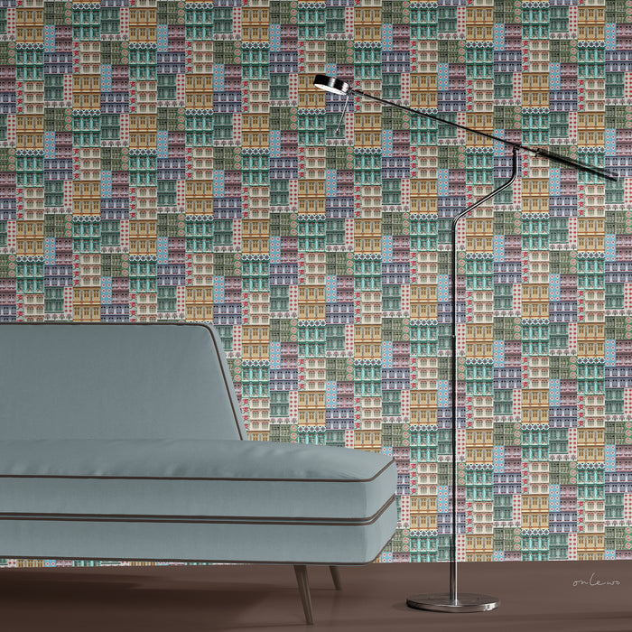 'HISTORICAL SHOPHOUSE' Wallpaper
