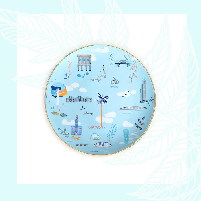 ‘SINGAPORE RIVER’ Plate