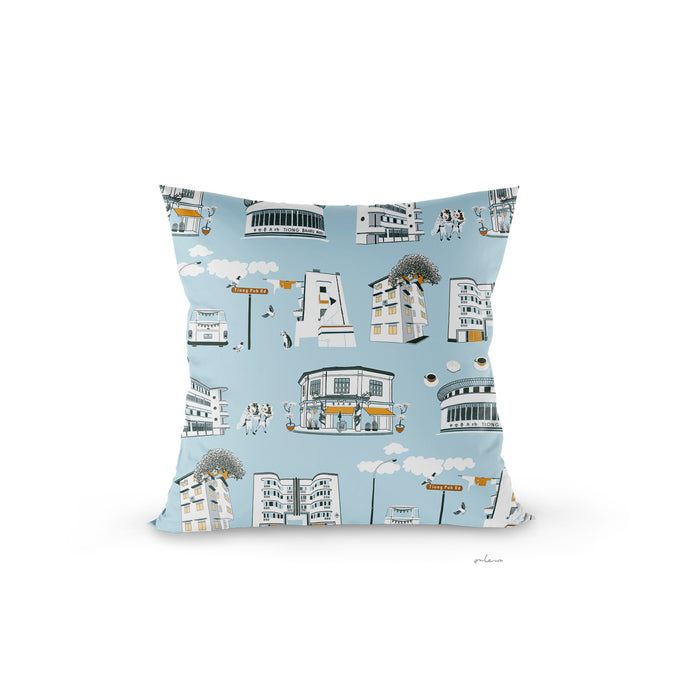 ‘TIONG BAHRU - SUMMER' Cushion Cover