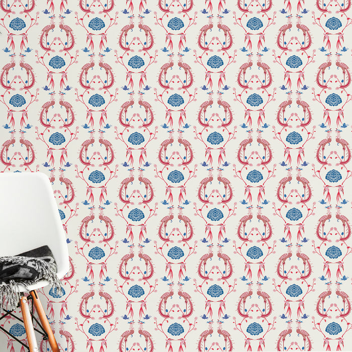 'PERANAKAN GARDEN' Wallpaper