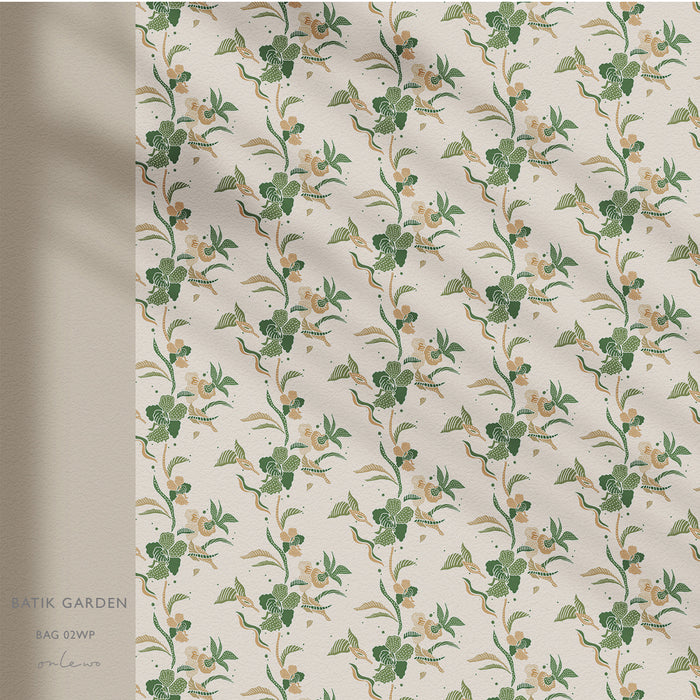 'BATIK GARDEN' Wallpaper