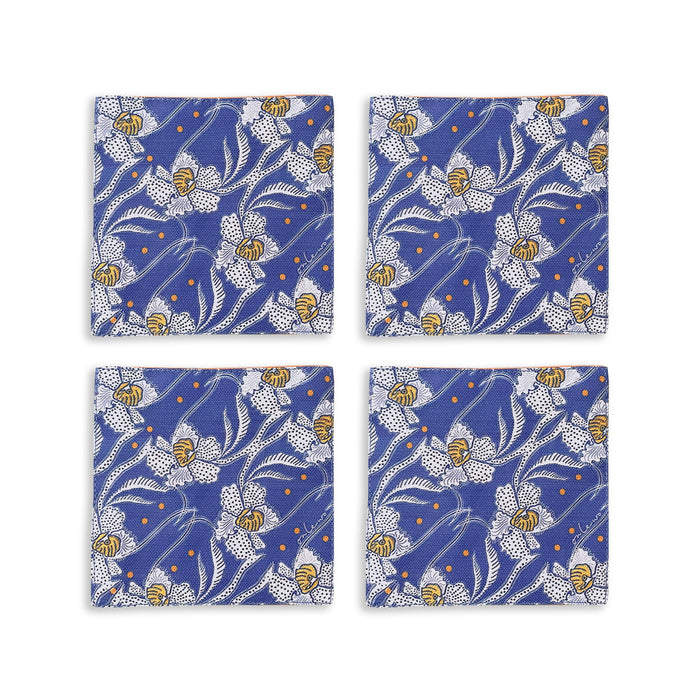 ‘ORCHID BATIK’ Fabric Coasters