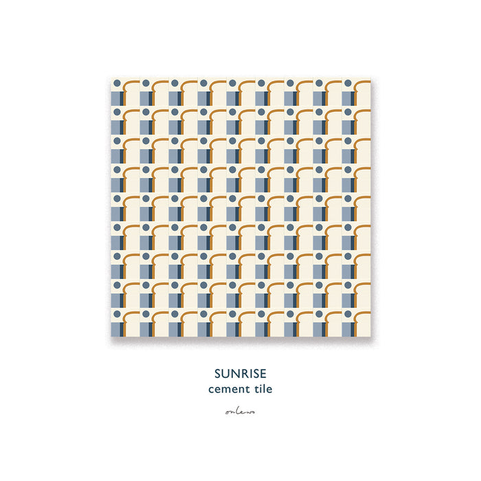 'Sunrise' CEMENT TILE