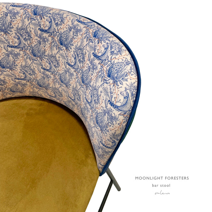 ‘Moonlight Foresters’ bar stool (Price on request)