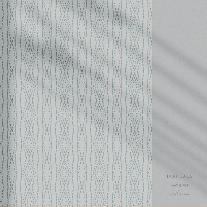 'IKAT LACE' Wallpaper