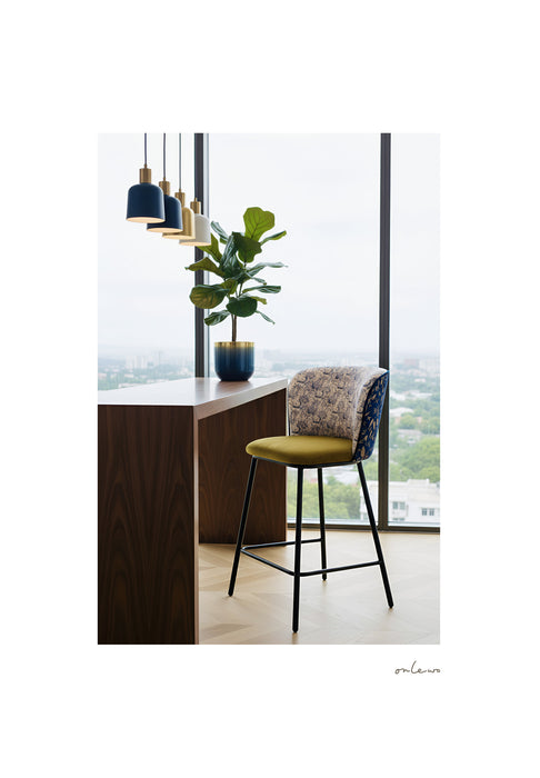 ‘Moonlight Foresters’ bar stool (Price on request)