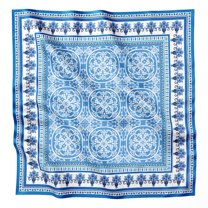 ‘HERITAGE OF HARMONY’ Silk Cotton Scarf