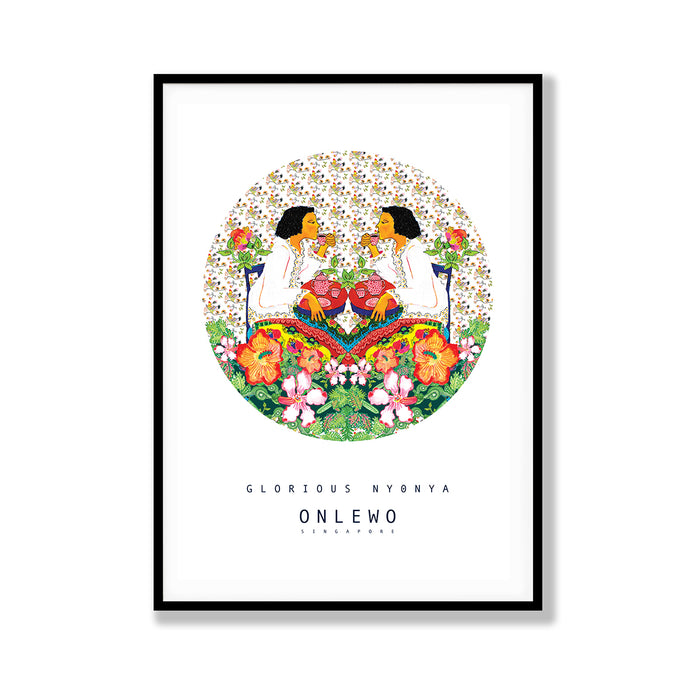 ‘GLORIOUS NYONYA’ Poster