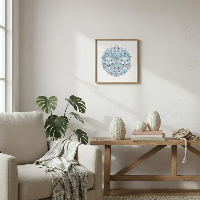 ‘A CITY IN NATURE’ Framed Print (with gift box)
