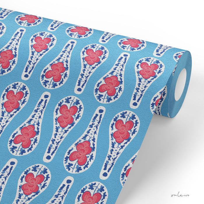 ‘PERANAKAN SPOON’ Wallpaper