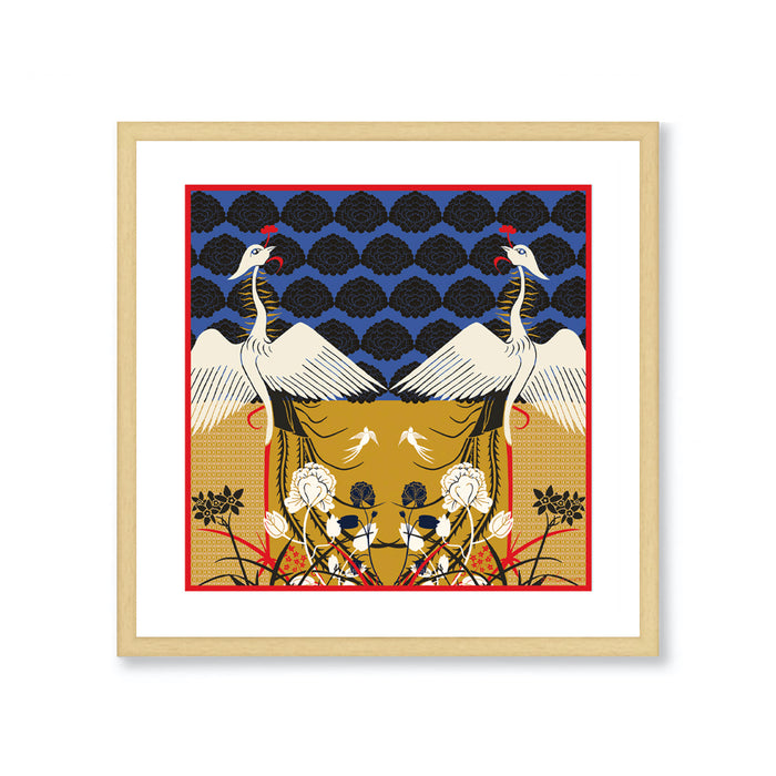 ‘HEAVENLY PAIR’ Framed Print (with gift box)
