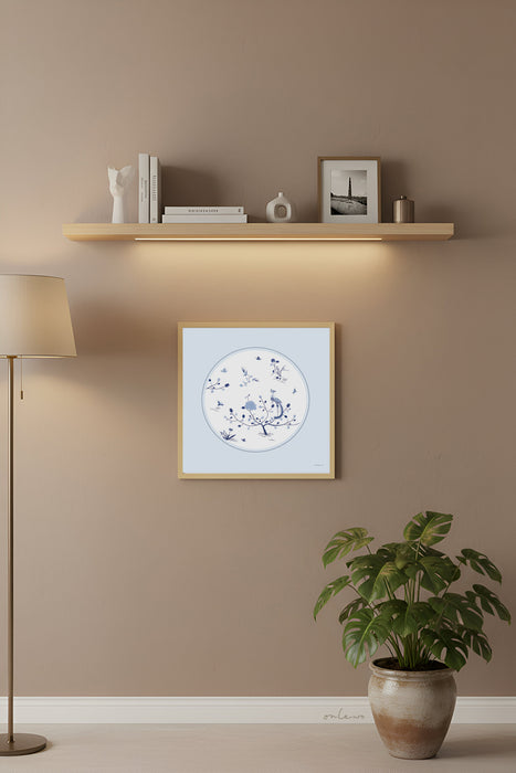 ‘PERANAKAN BLISS’ Framed Print (with gift box)