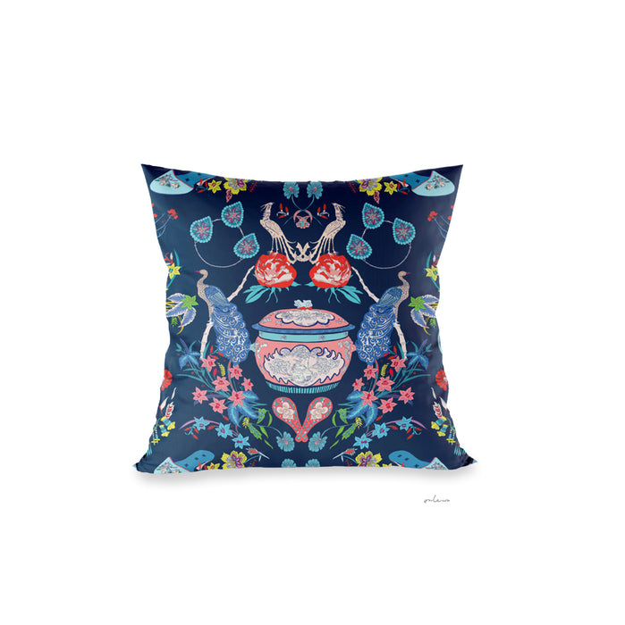 ‘PERANAKAN STORY’ Velvet Cushion Cover
