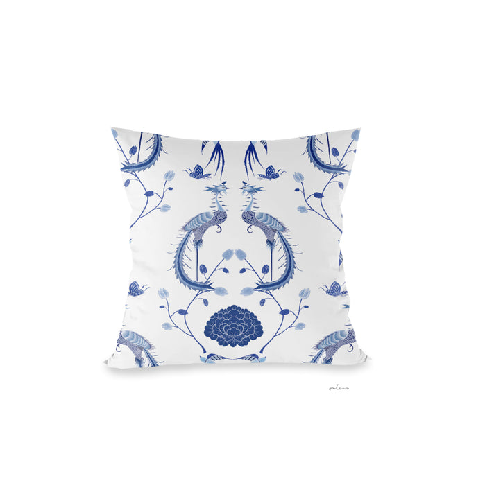 ‘PERANAKAN GARDEN’ Velvet Cushion Cover