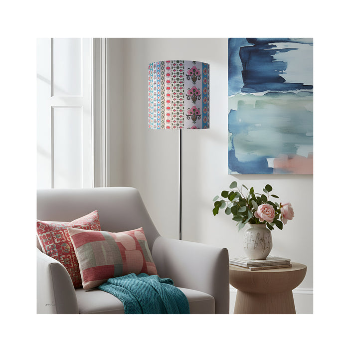 ‘PERANAKAN FLORAL TILE’ Lampshade
