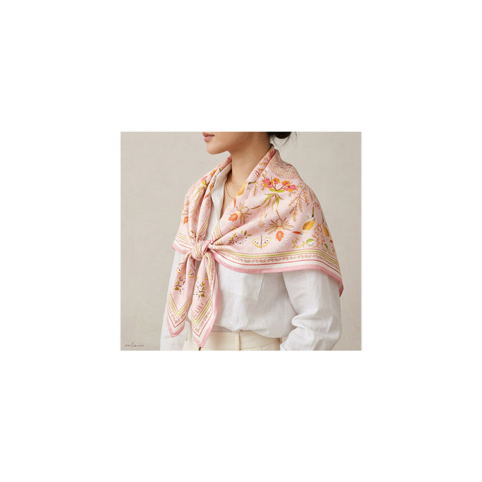 'SINGAPORE - A CITY IN NATURE’ Silk Scarf (Updated edition)