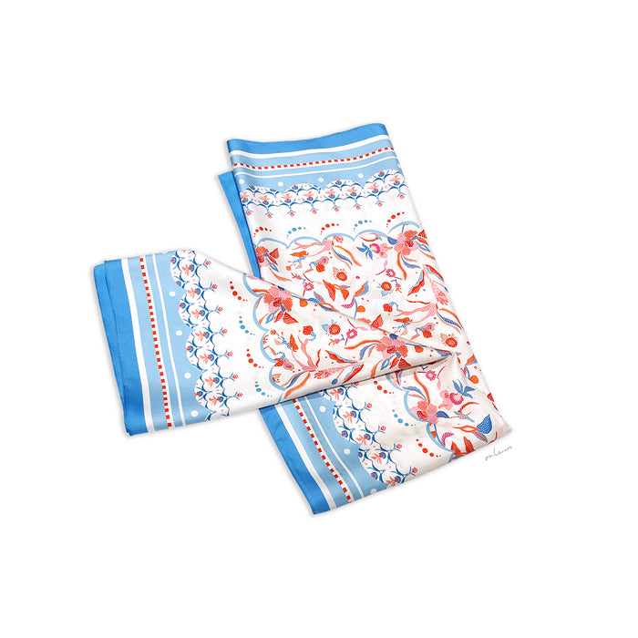 ‘ORCHID BATIK’ Silk Scarf