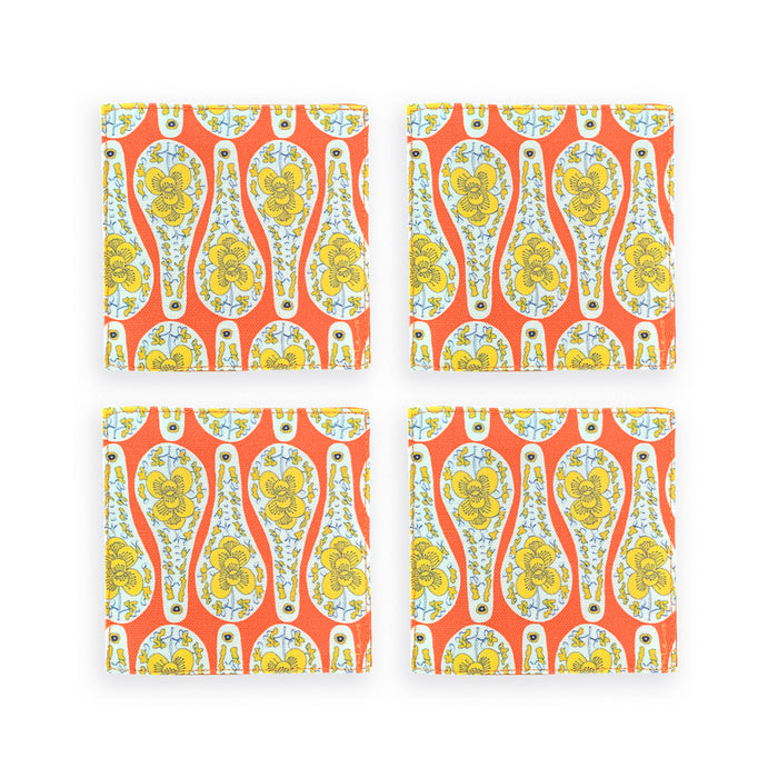 ‘PERANAKAN SPOON’ Fabric Coasters