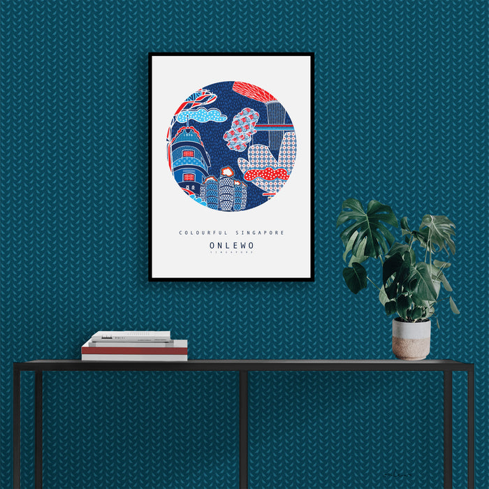 ‘COLOURFUL SINGAPORE’ Poster
