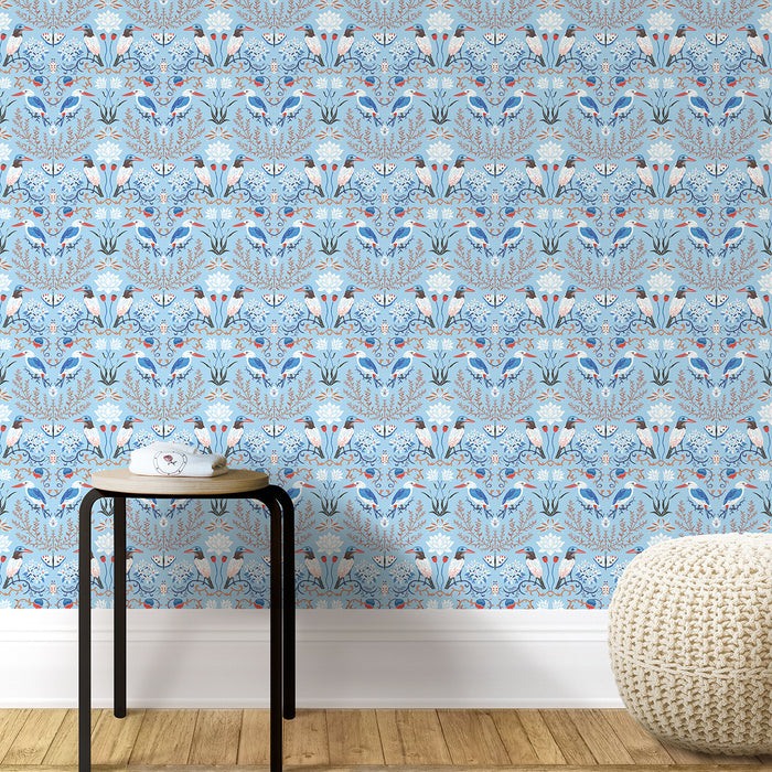 'A City in Nature - KINGFISHERS’ Wallpaper