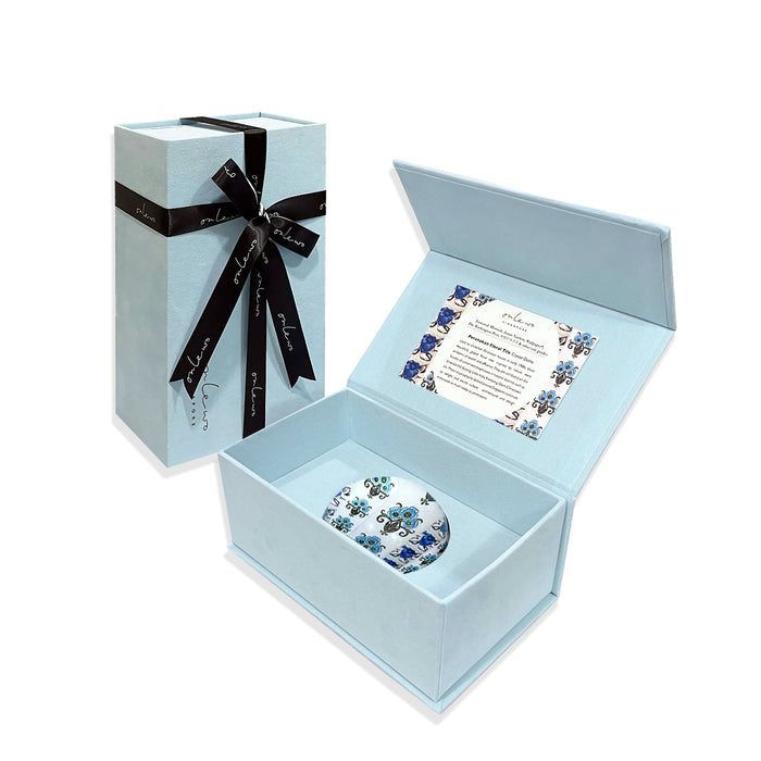 ‘PERANAKAN FLORAL TILE’ Crystal Dome