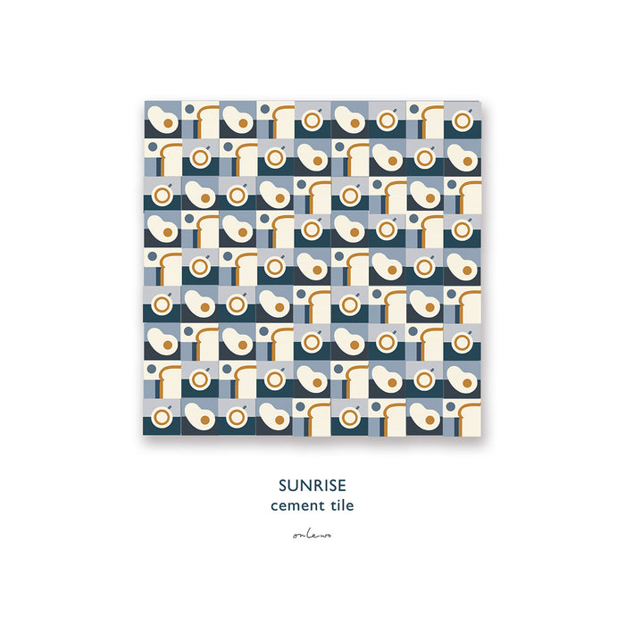 'Sunrise' CEMENT TILE
