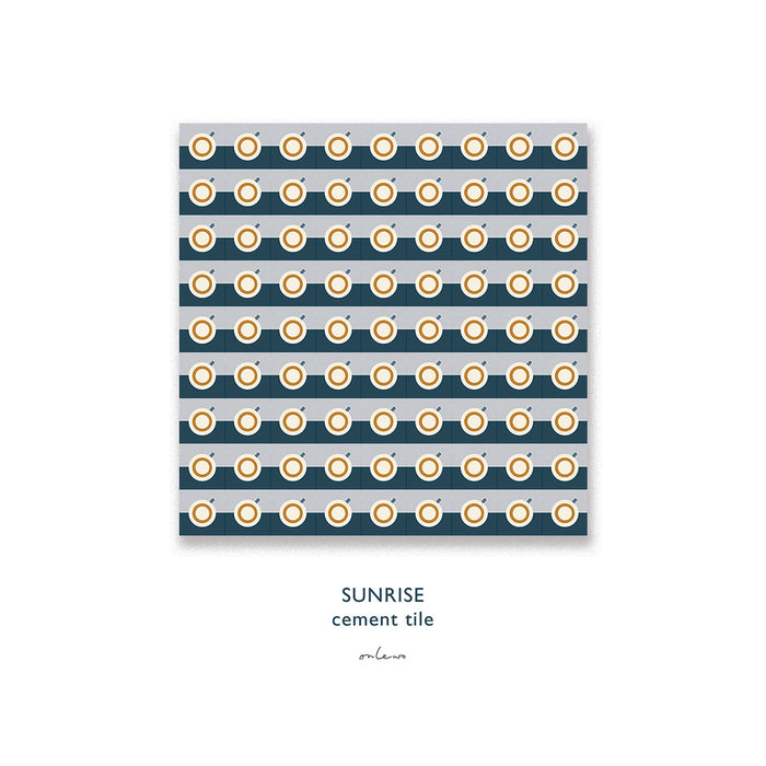 'Sunrise' CEMENT TILE
