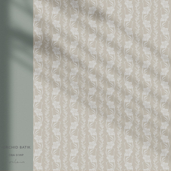 'ORCHID BATIK' Wallpaper