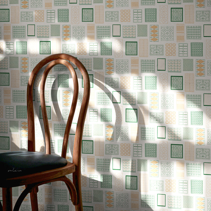 'VINTAGE GRILLES' Wallpaper